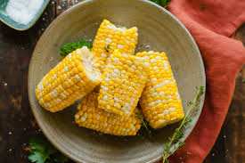 Set Meal 11 - Plain Rice, Thai Red Curry, Sweet Potato Bites, Corn on the Cob