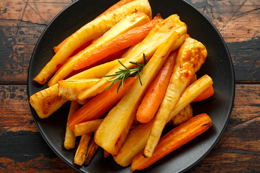Set Meal 7 - Plain Rice, Chicken Coconut Curry, Peri Peri & Honey Glazed Chicken , Honey Roast Carrots & Parsnips